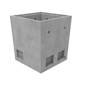 Pit Concrete 1000x1000x1200x90mm NSW Rail Knockouts Class D ...