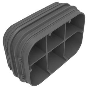 MULTIduct™ 6 Way 45 Deg Bend Horizontal - Infrastructure Products Australia