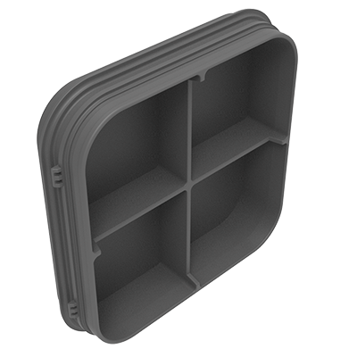 MULTIduct™ 4 Way Bell End Cap XL - Infrastructure Products Australia